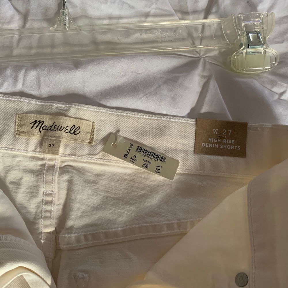 High Rise Jean Shorts - Picture 5 of 6